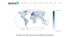 Desktop Screenshot of designoftradeagreements.org