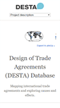 Mobile Screenshot of designoftradeagreements.org