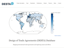 Tablet Screenshot of designoftradeagreements.org